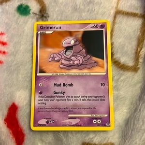 2007 Pokemon Grimer Lv. 15 88/132
